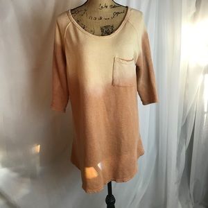 Free People Hacci Knit Ombré Top
